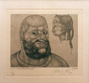 Perseus. (The Joke Has Triumphed Over Suffering) by Paul Klee